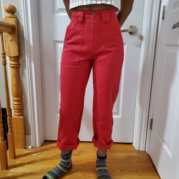 Red Lucy & Yak Sustainable Jeans - Picture 4 of 4